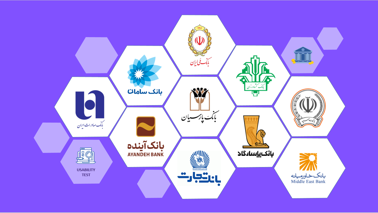 مقایسه کاربردپذیری خدمات بانک ها